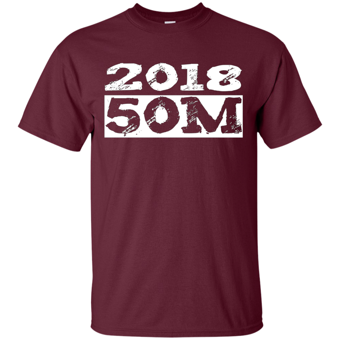 50M Ultra Running Marathon 2018 Novelty Shirt