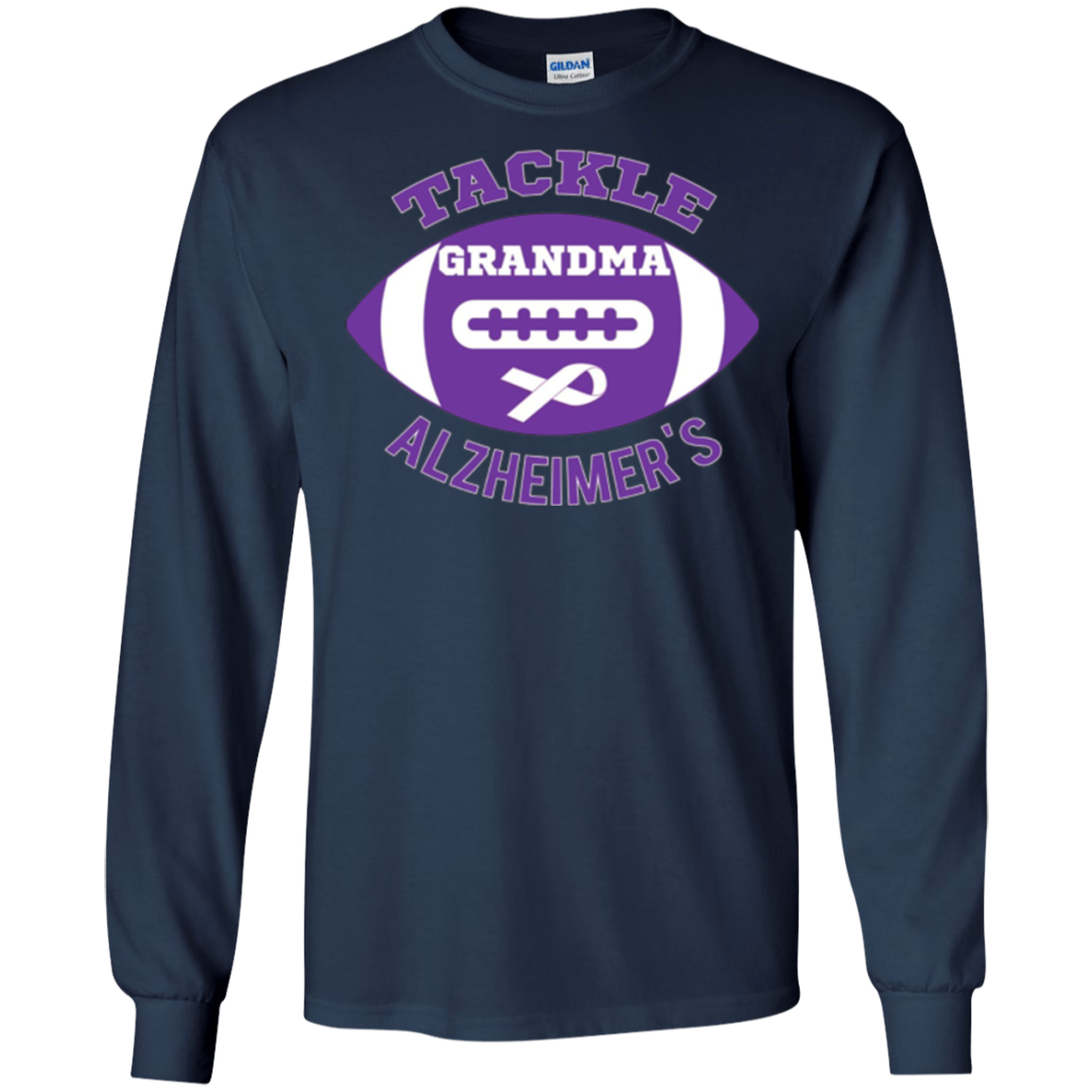 Alzheimer Awareness T-shirt GRANDMA ALZHEIMER'S awareness