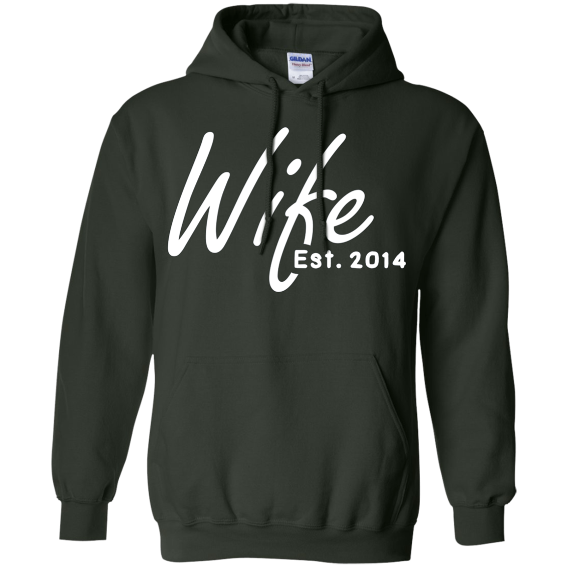 4th Wedding Anniversary Gift For Her - Wife Est 2014 Shirt