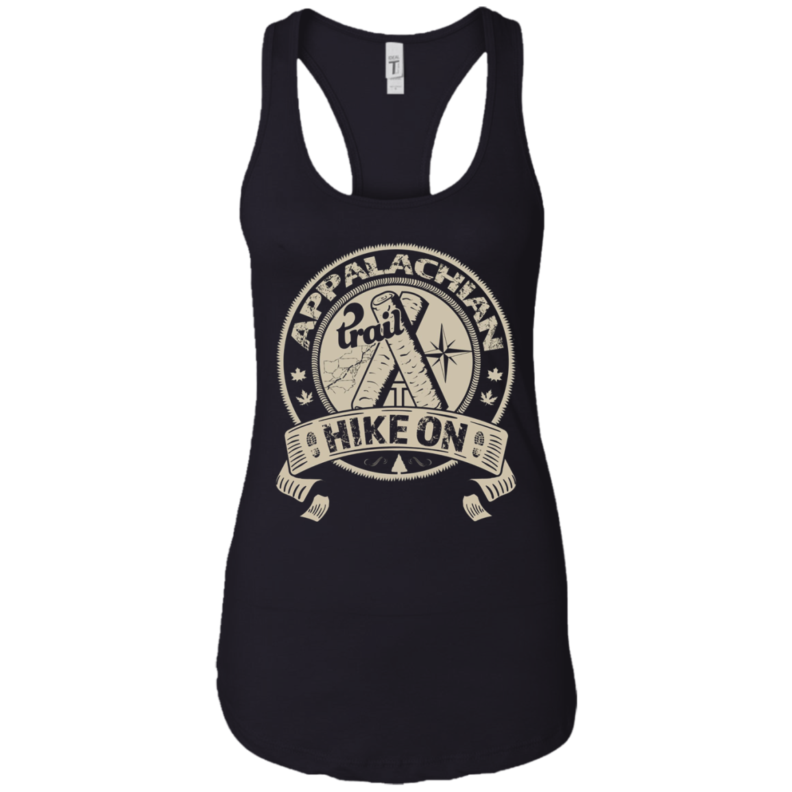 Vite de sentier des Appalaches sur l'aventure de randonnée de la carte T-Shirt