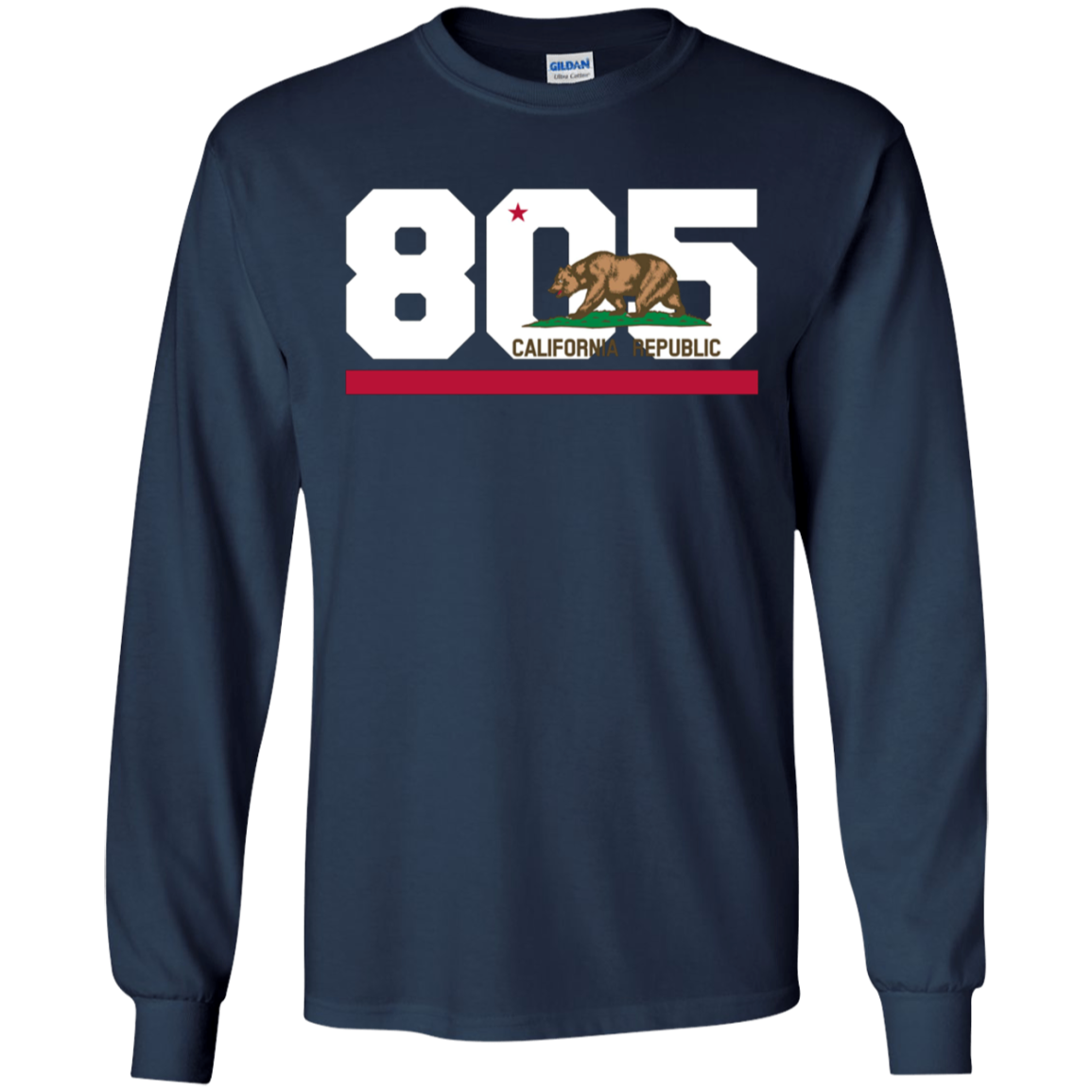 Area Code 805 shirt - Santa Barbara California tshirt