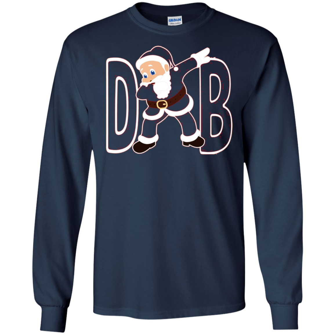 Santa Dabbing Funny and Cute Christmas Holiday Gift T-Shirt