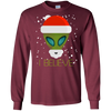 Image of Alien Funny Christmas Tee Shirt I Believe Cute Ufo Gift