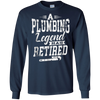 Image of A Plumbing Legend Has Retired T-Shirt Funny Gift Plumber