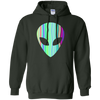 Image of Alien Head - Holographic Cute UFO Tshirt Tee