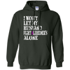 Image of Alzheimer's Awareness T-Shirt For Husbands Purple Ribbon Tee