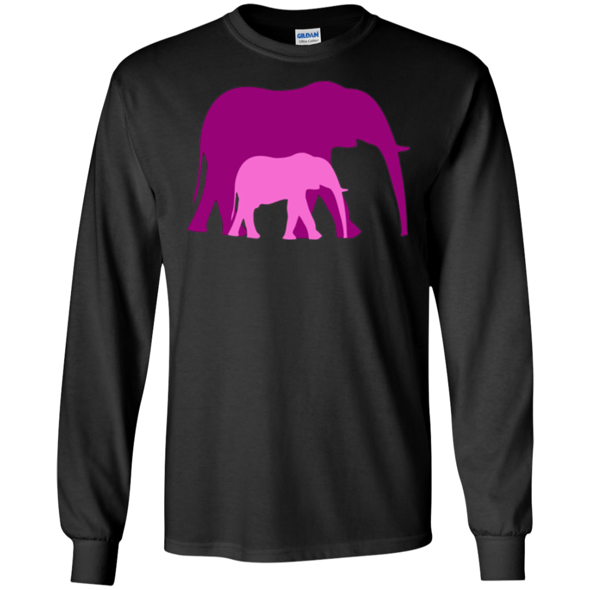 "Mother Daughter Bond" Elephant Herd Parent Child T-Shirt