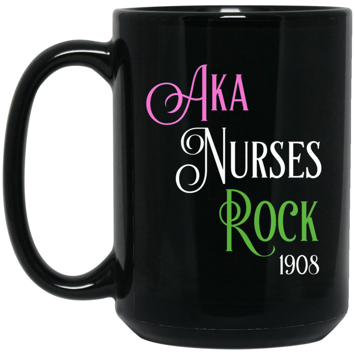 Alpha Kappa A Nurses LPN RN CNA Rock T-Shirt