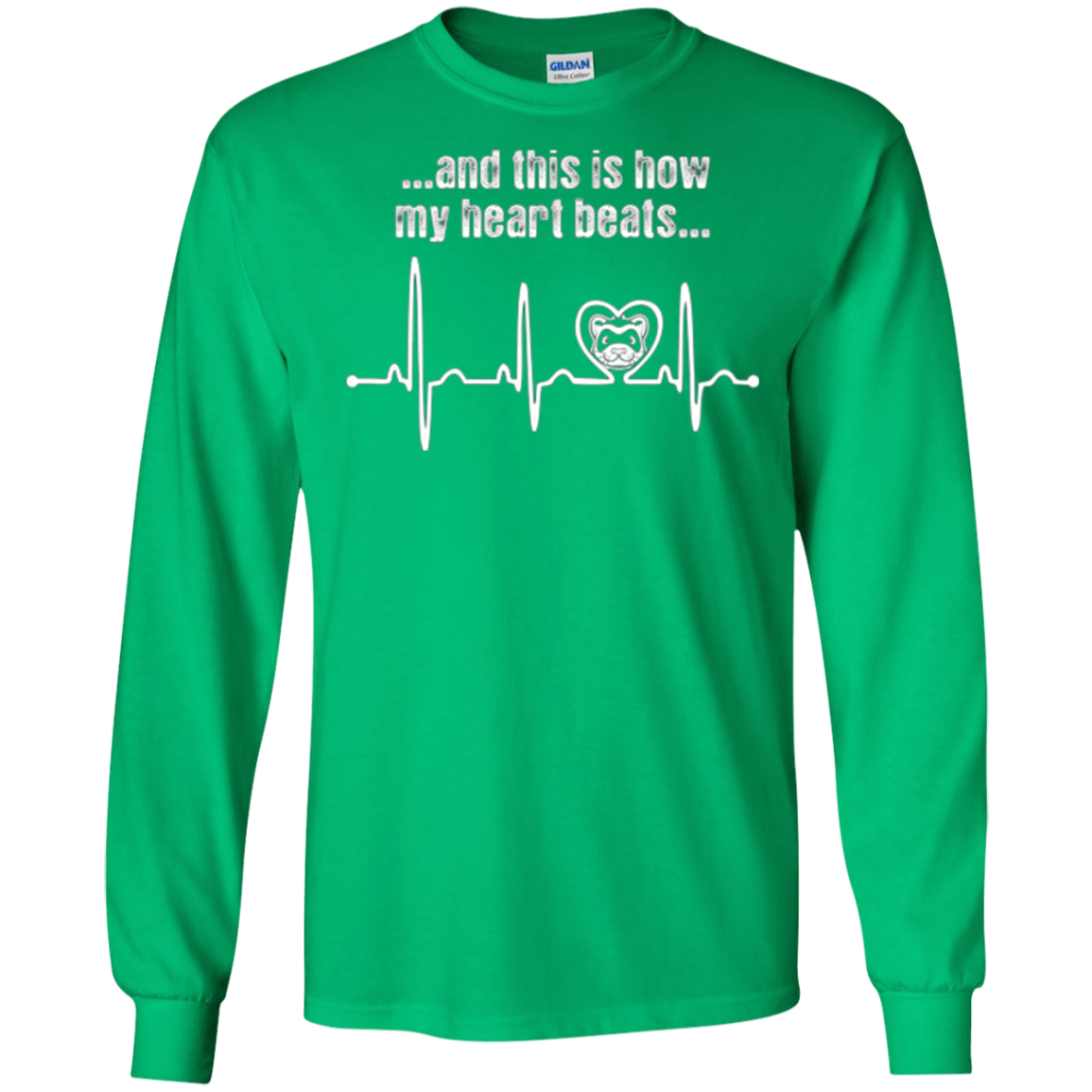 And This Is How My Heart Beats Ferret Tshirt