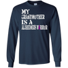 Image of Alzheimer's Awareness Tee For Grandmothers Purple Ribbon Tee