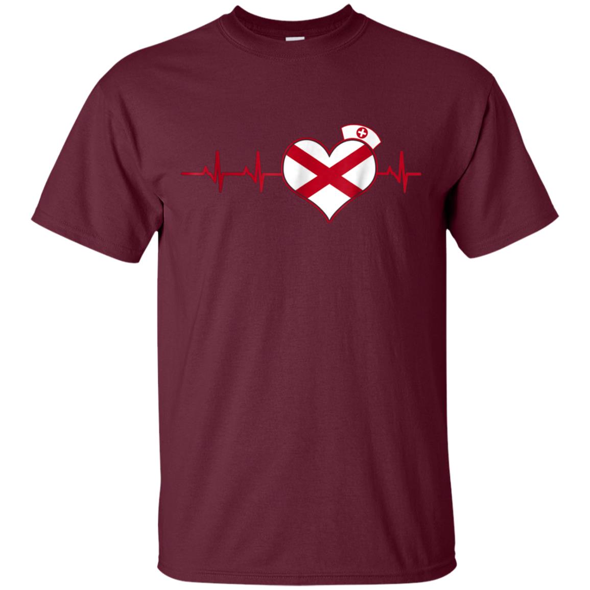 Alabama Nurse Heartbeat T-shirt National Nurses Week