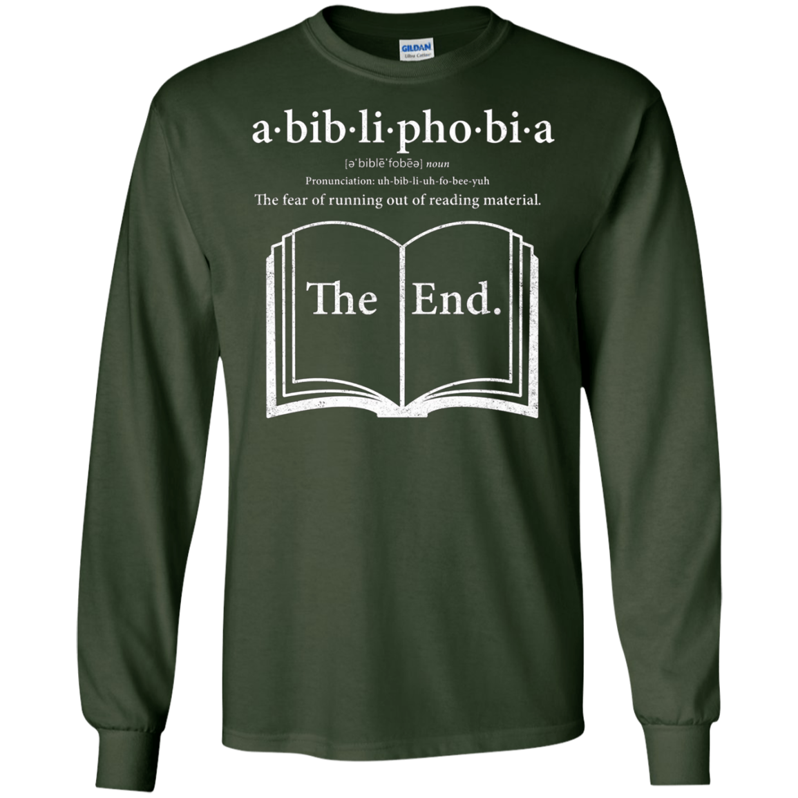 Abibliophobia Reading Book Lover T-Shirt