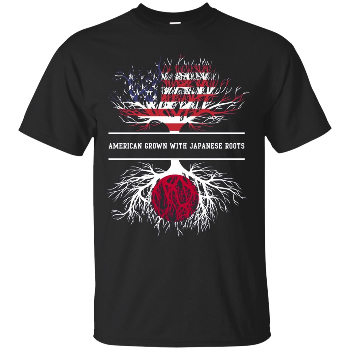 American Grown With Japanese Roots T-Shirt Japan Tee