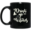 Image of Funny Halloween Wine Lovers Shirt Women Drink Up Witches Tee