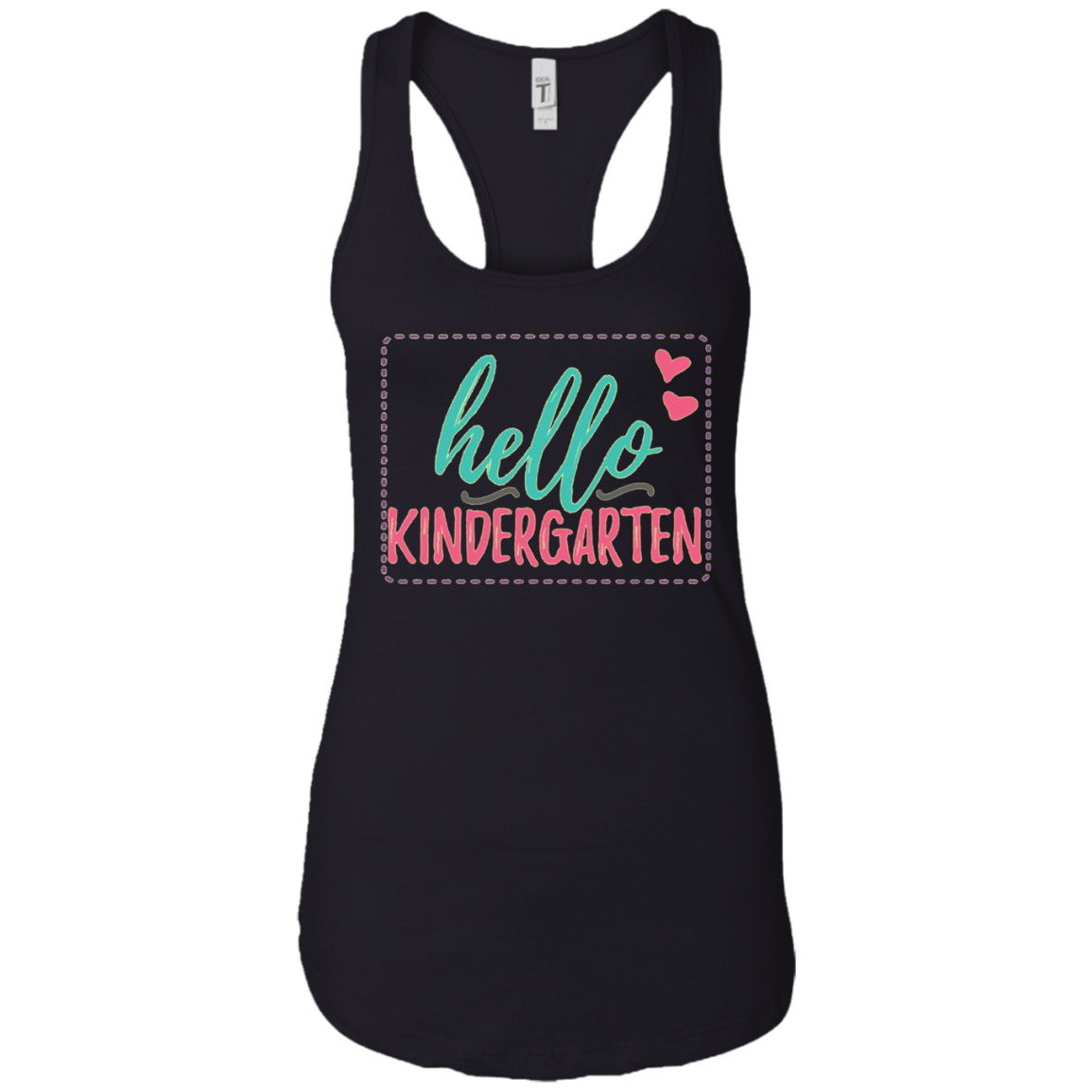 "Hello Kindergarten" Shirt for Kindergarten Girls, Teachers