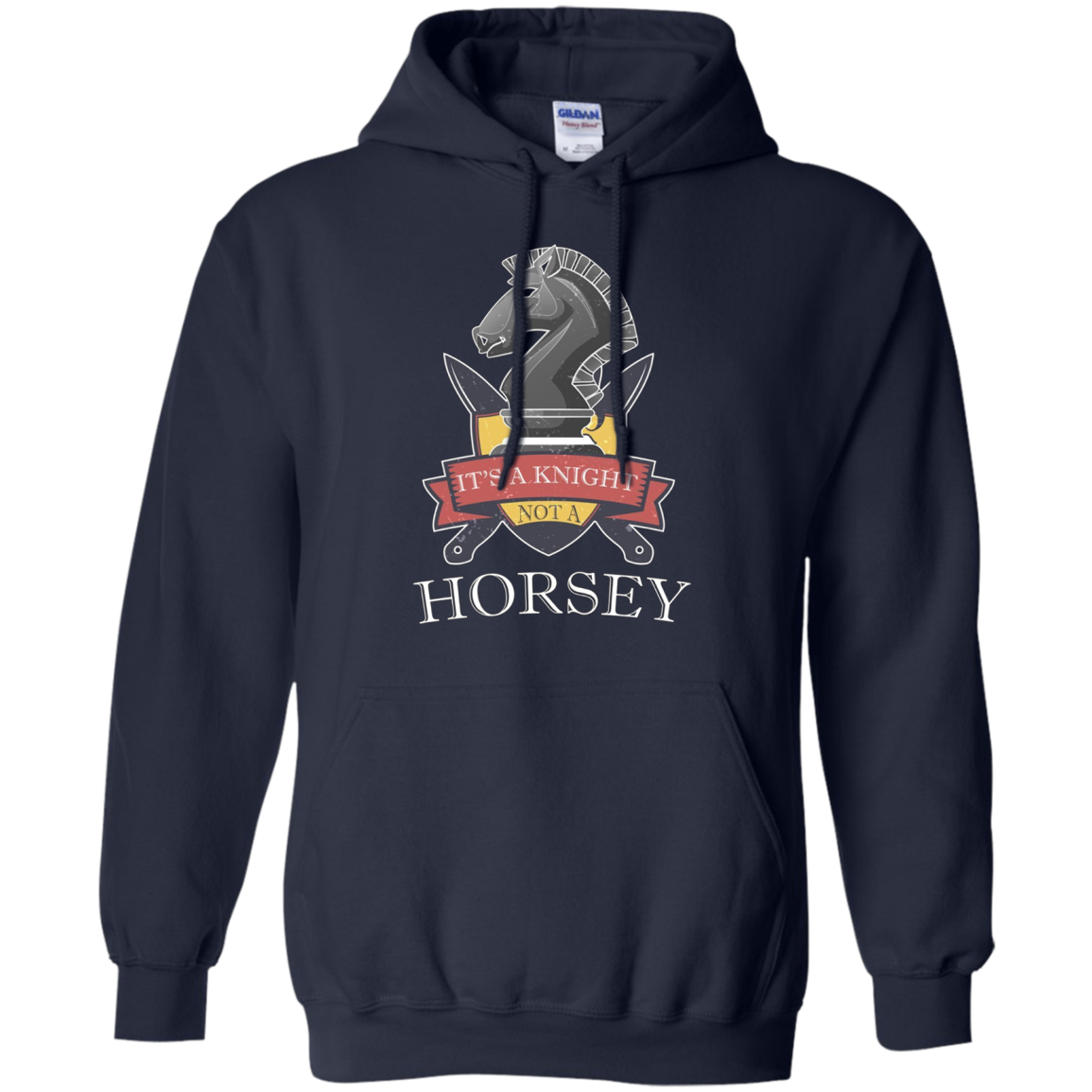 Witty Chess Piece Tees - It's A Knight, Not A Horsey T-Shirt