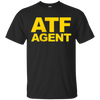 Image of ATF Agent Shirt Navy Blue Front Back ATF Law Cosplay