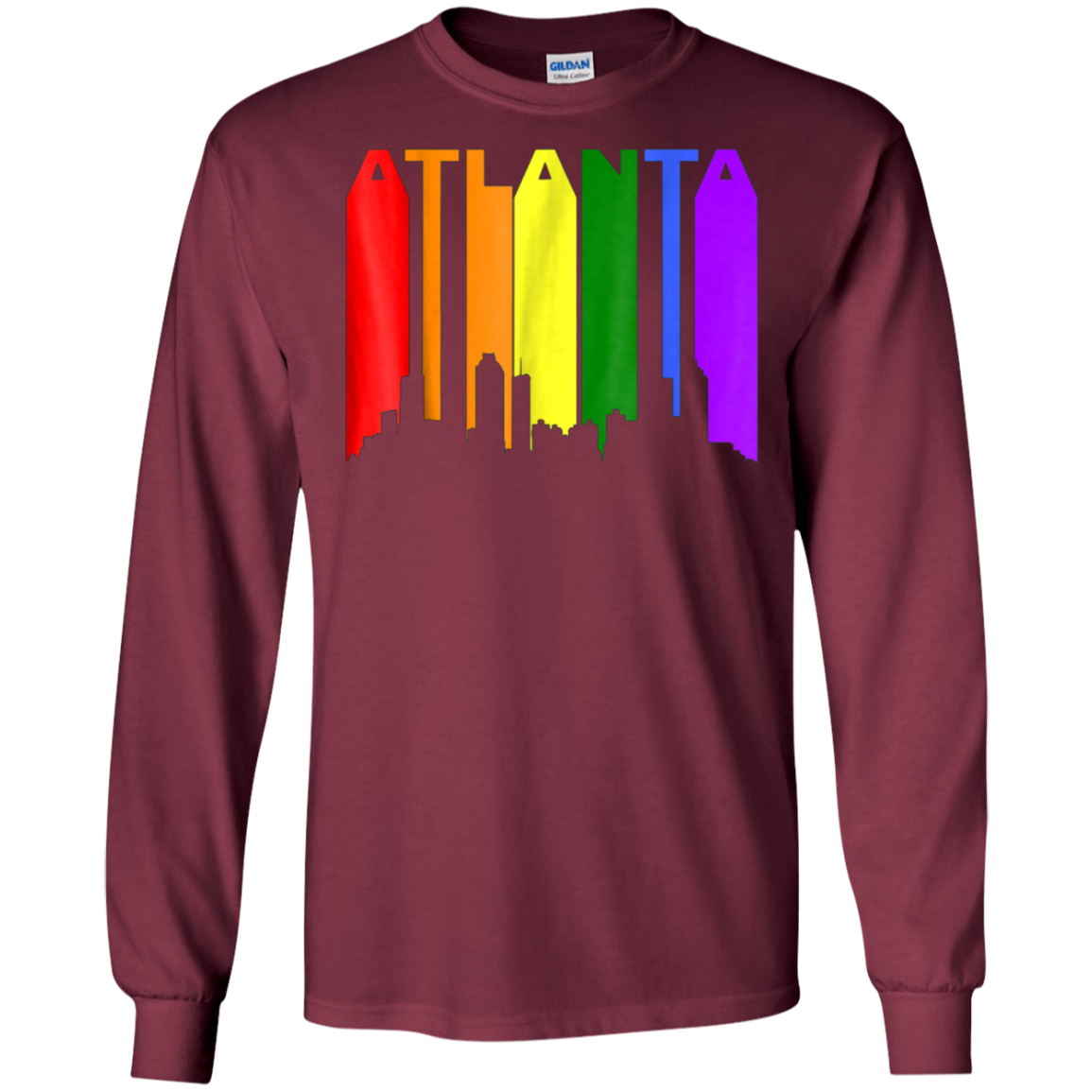 Atlanta Georgia Rainbow LGBT Gay Pride shirt