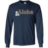 Image of Aloha Vintage Retro Style TShirt Hawaii Beach Vacation Gift