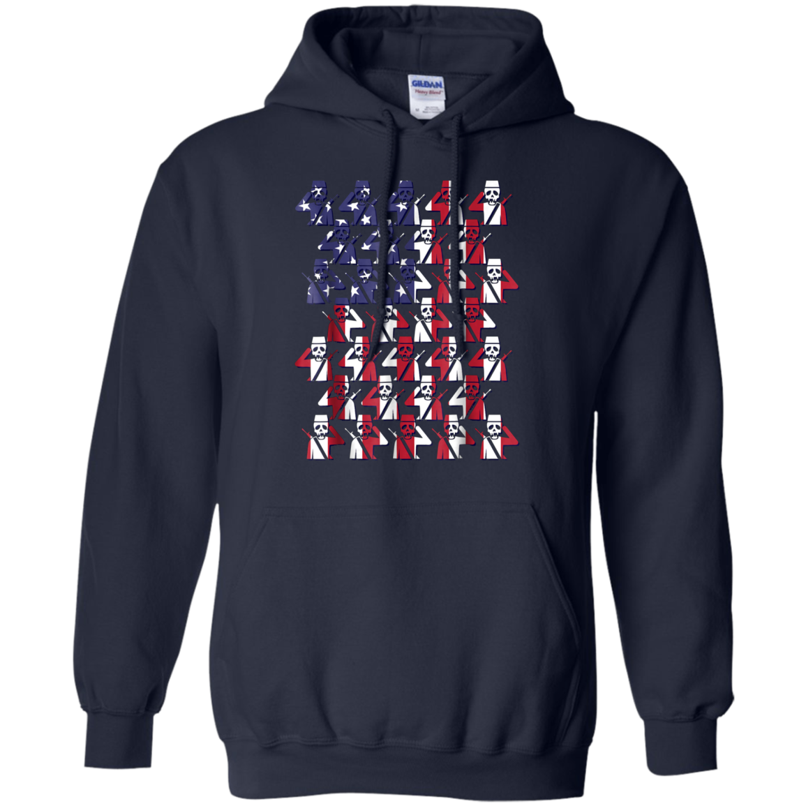 American Patriot Day Funny Skulls T Shirt Original Gift Tee