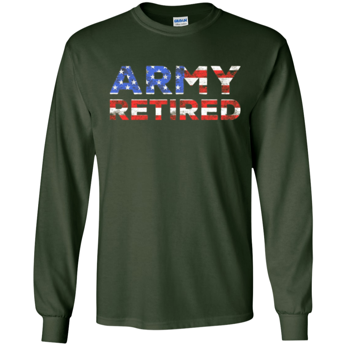 Army Retired T-Shirt Military U.S. Army Retirement Gift