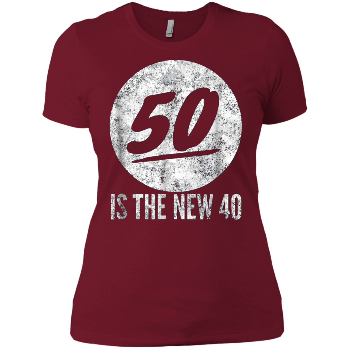 50 Is The New 40 T-Shirt | Vintage 50th Birthday Tee Shirt