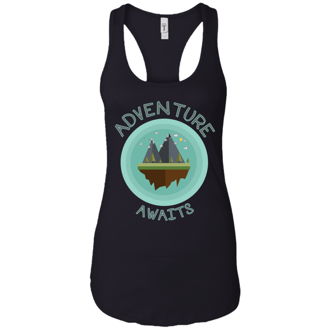Adventure Awaits Shirt Hiking Travel Mountain Tee Camping