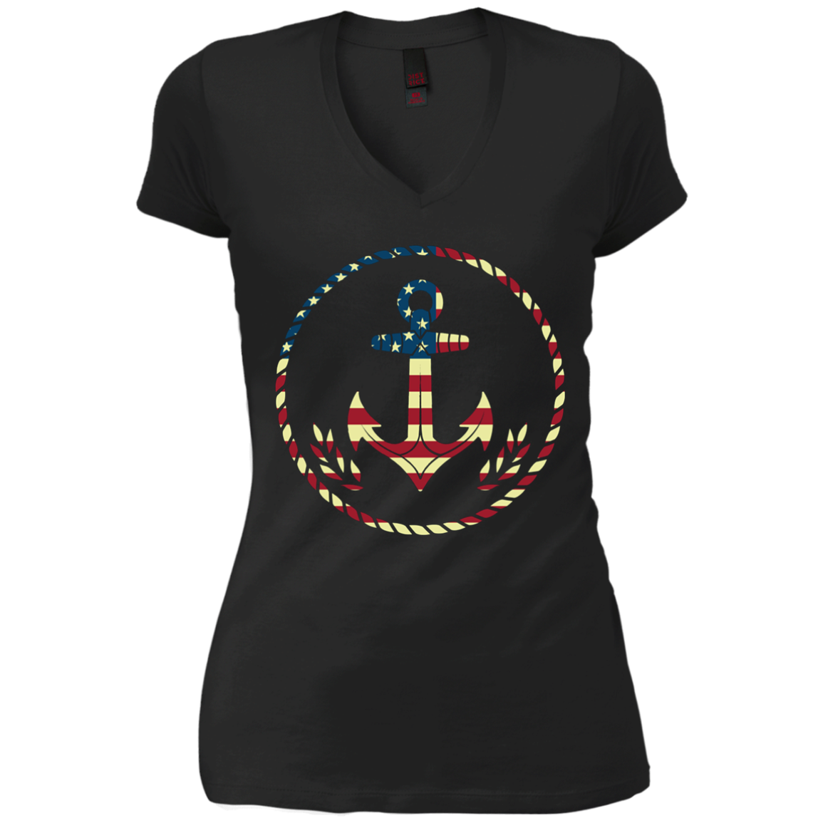 American Flag USA Sailor Anchor, Military 4th of July Shirt