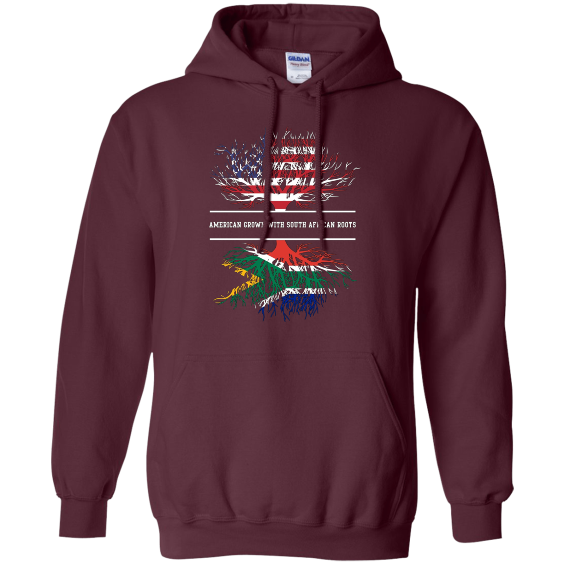 American Grown With South African Roots T-Shirt South Africa