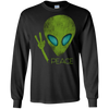 Image of Alien Peace Cool Funny T-Shirt Cute UFO Lover Birthday Gift