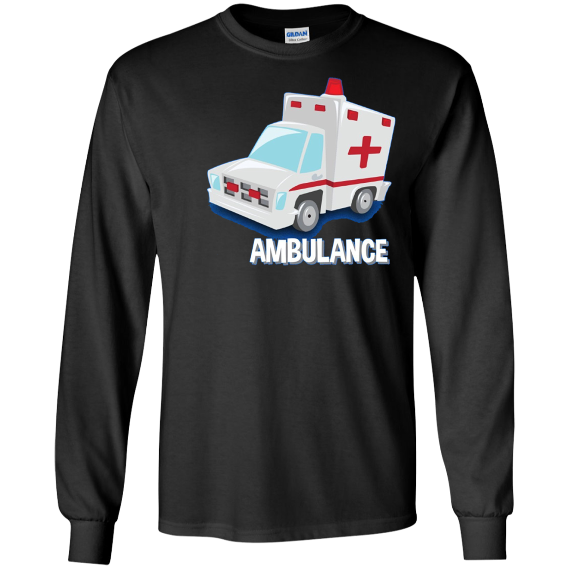 Ambulance Emergency Medical Truck Adults Kids Toddlers Shirt
