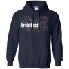 Image of Architect Gift Terms T-Shirt Word Cloud Planner Draftsman