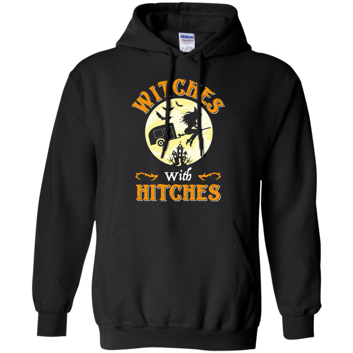 Witches With Hitches Funny Camping Halloween T-Shirt Gift