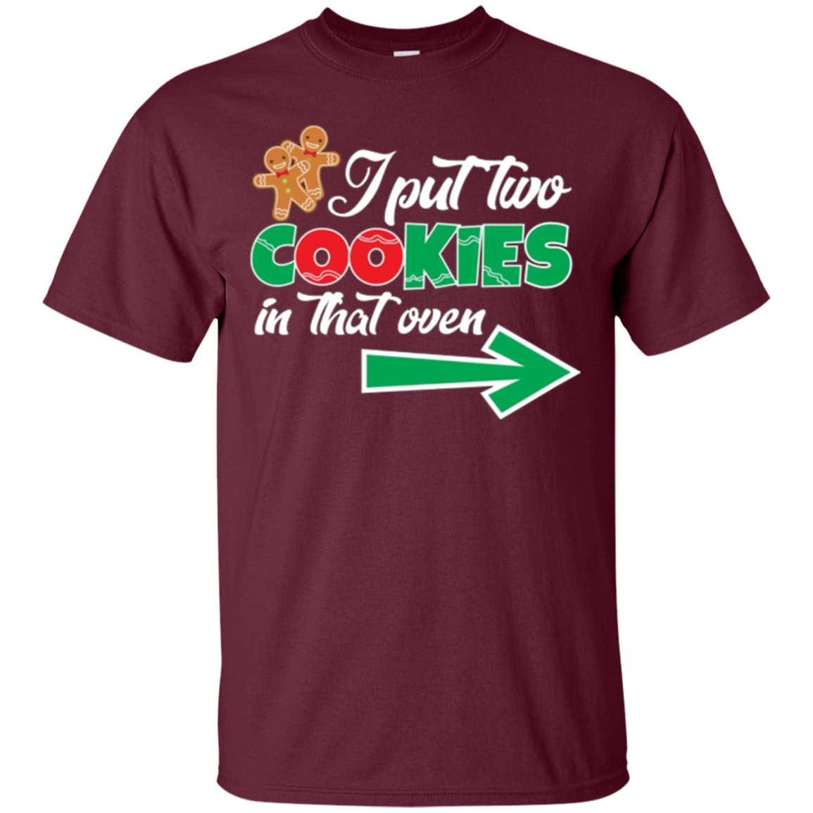 Christmas Twins Expecting Dad T-shirt Pregnant Wife Tee