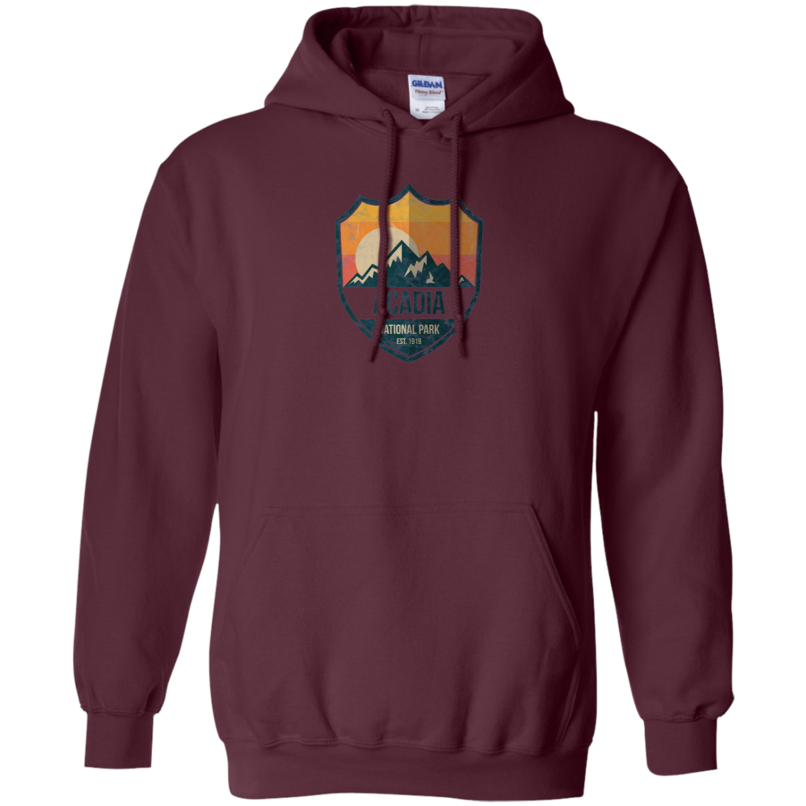 Acadia National Park T Shirt Maine Souvenir Gift Shirt