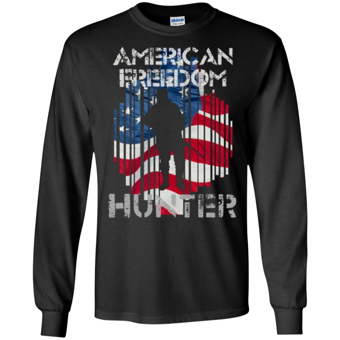 American Freedom Hunter Flag T-Shirt
