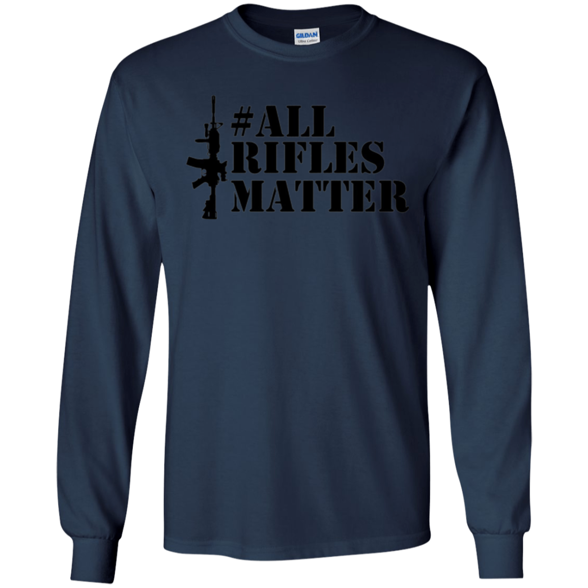 All Rifles Matter AR-15 Tactical Rifle 2nd Amendment T-shirt