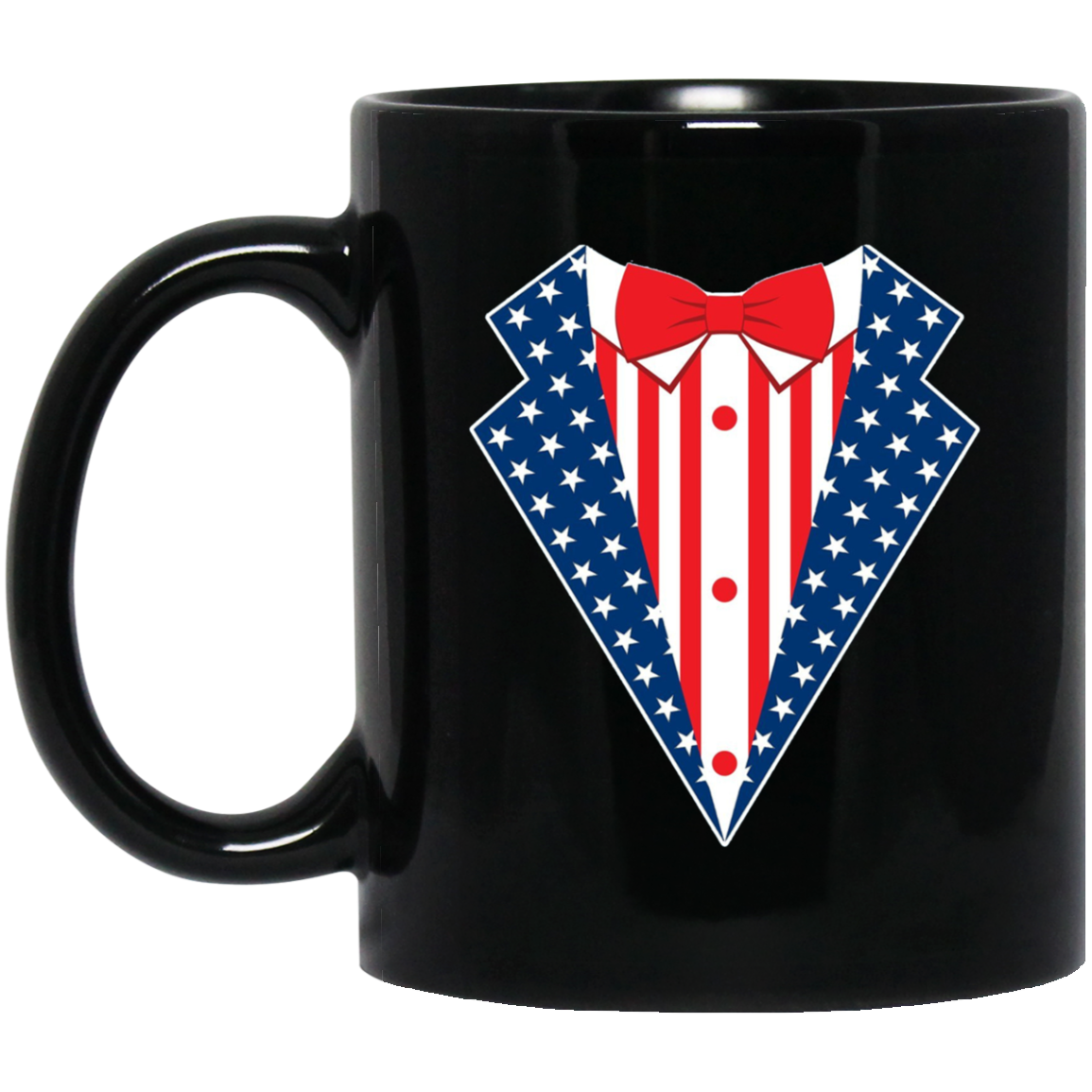 4th of July USA Tuxedo T-shirt
