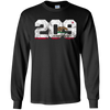 Image of Area Code 209 shirt - Modesto California t-shirt