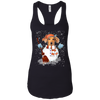 Image of Christmas Snowman Dachshund Funny T-shirt