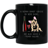 Image of Woman Cannot Survive on Wine Alone needs A French Bulldog