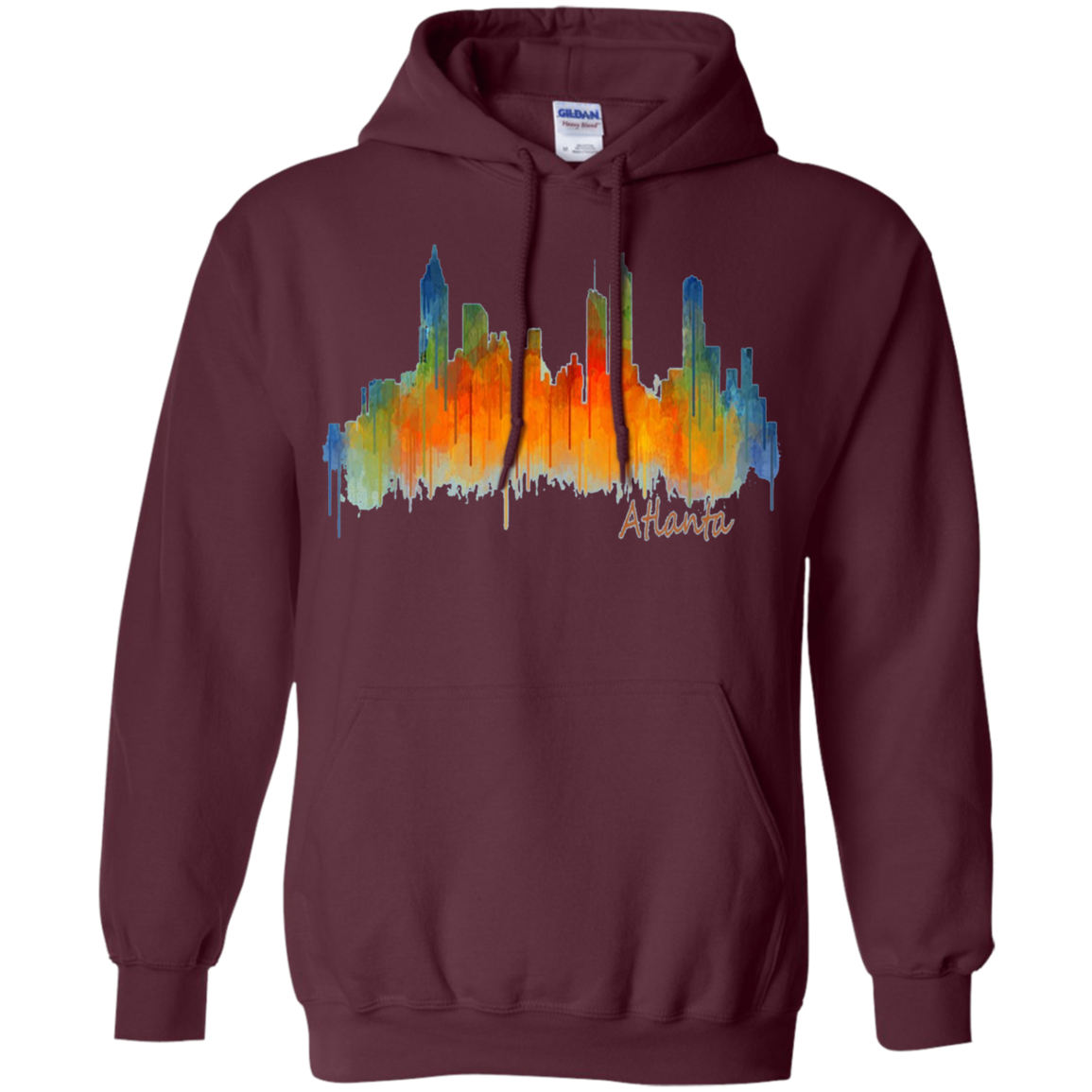 Atlanta Georgia Skyline Souvenir T-Shirt