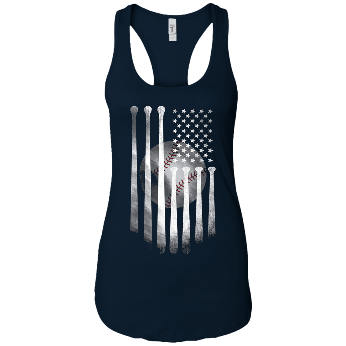 American Flag Vintage Baseball Flag T-Shirt, Dad, Mom, Kid T