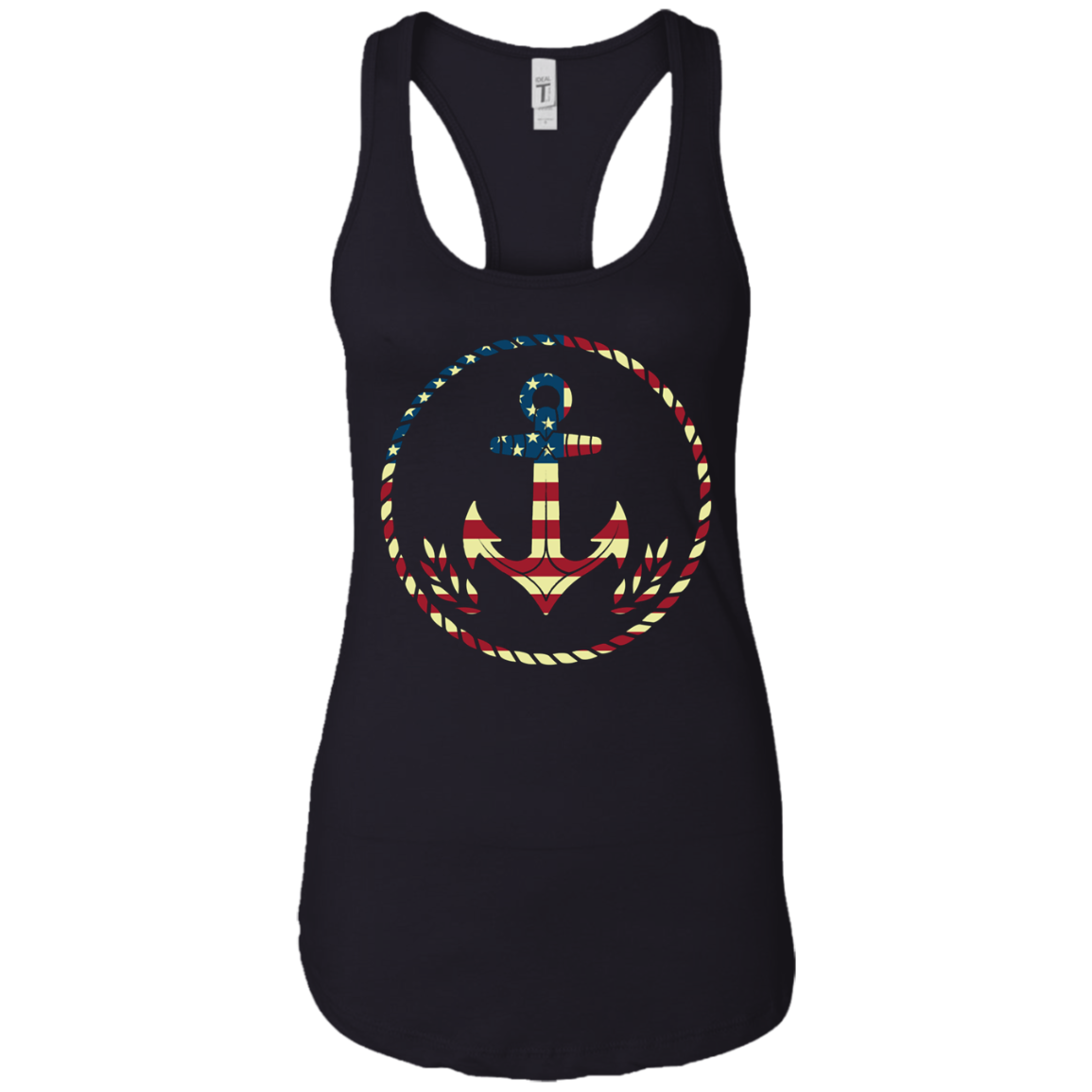 American Flag USA Sailor Anchor, Military 4th of July Shirt