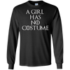 Image of A Girl Has No Costume Halloween Shirt