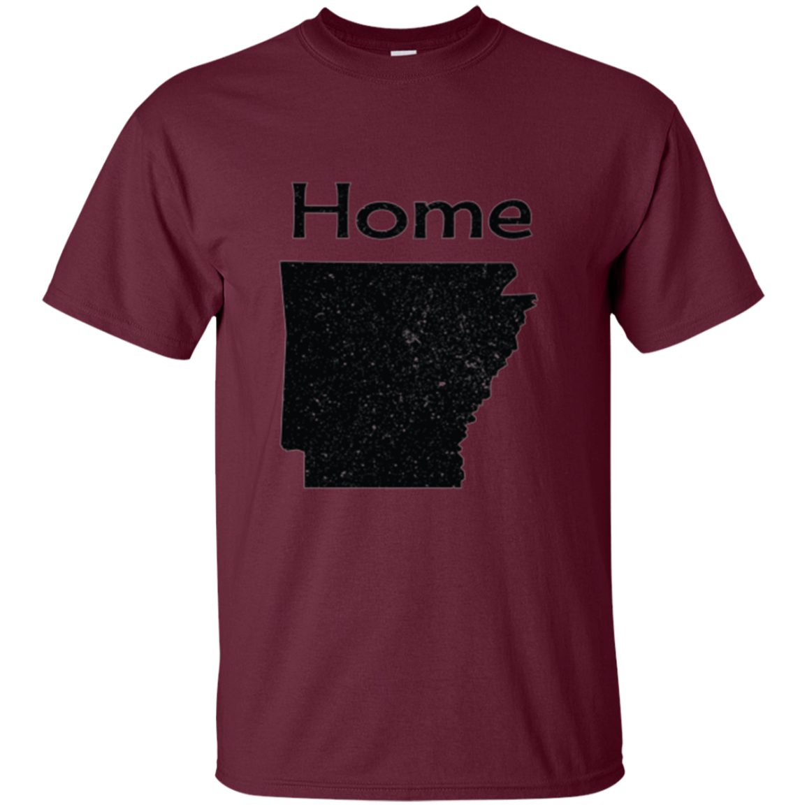 Arkansas Distressed Home State light long sleeve t-shirt