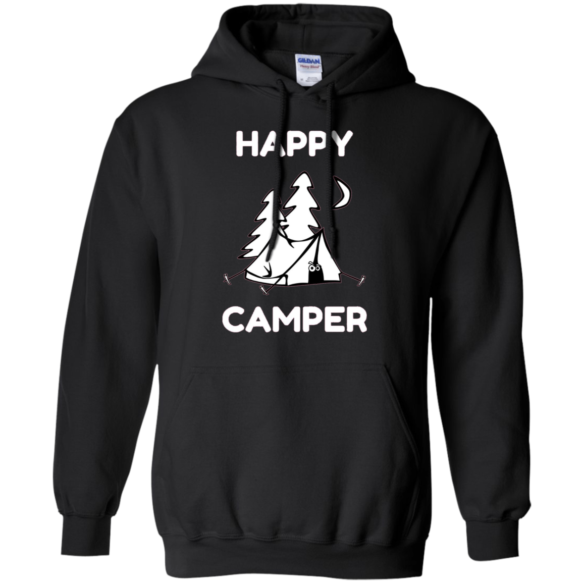 Funny Happy Camper Shirt for Kids, Men, Women, Toddler