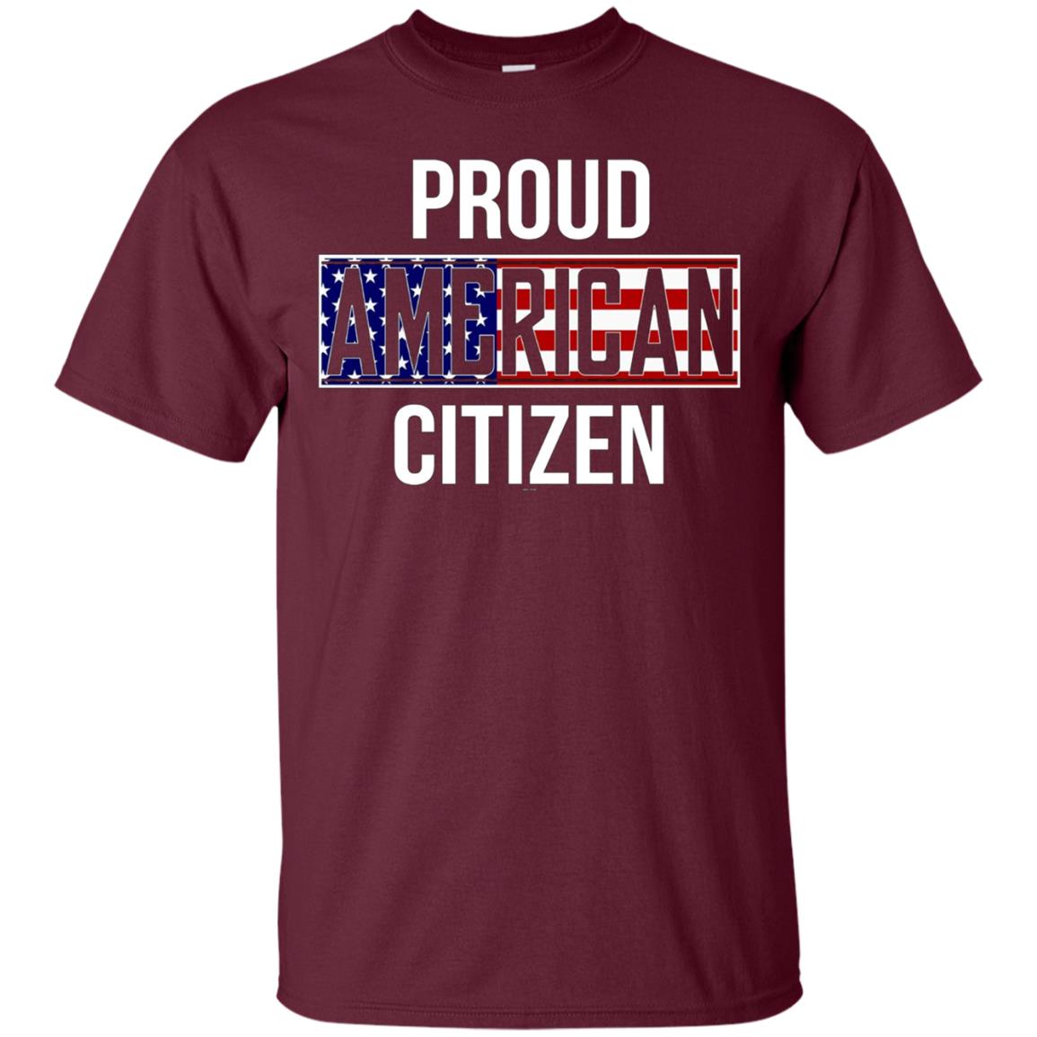 American citizenship gifts flag apparel US citizen t shirt