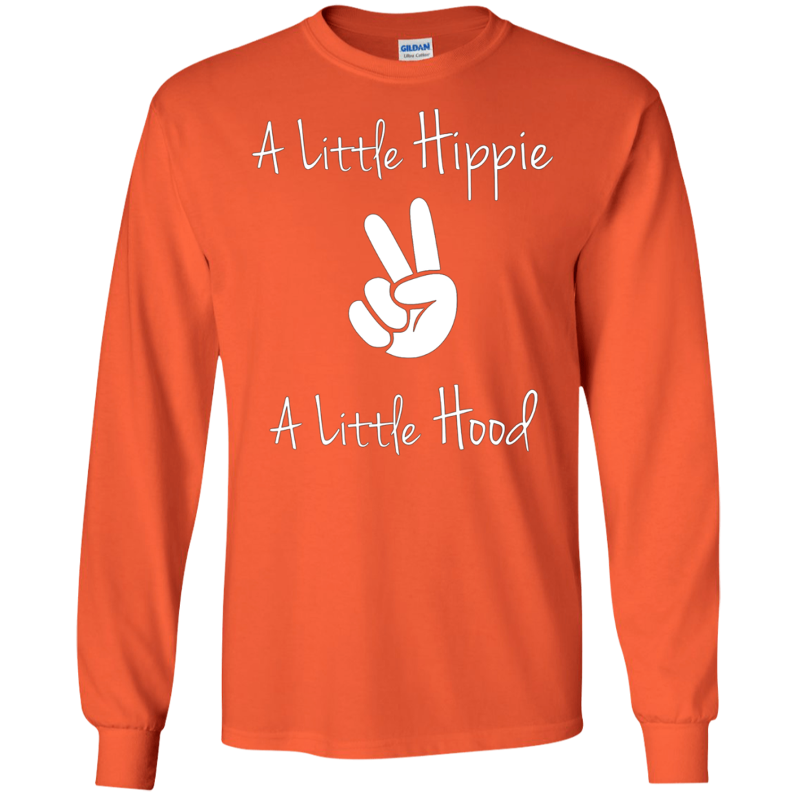 A Little Hippie A Little Hood T-Shirt | Funny Care Free Tee