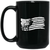 Image of American Flag T-Shirt With Elk Vintage Look